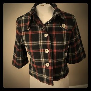 Apollo Cropped 3/4 Sleeve Down Jacket